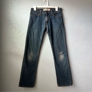 Levi’s 514 Slim Straight Jeans W29 L32 Medium Wash Y2K